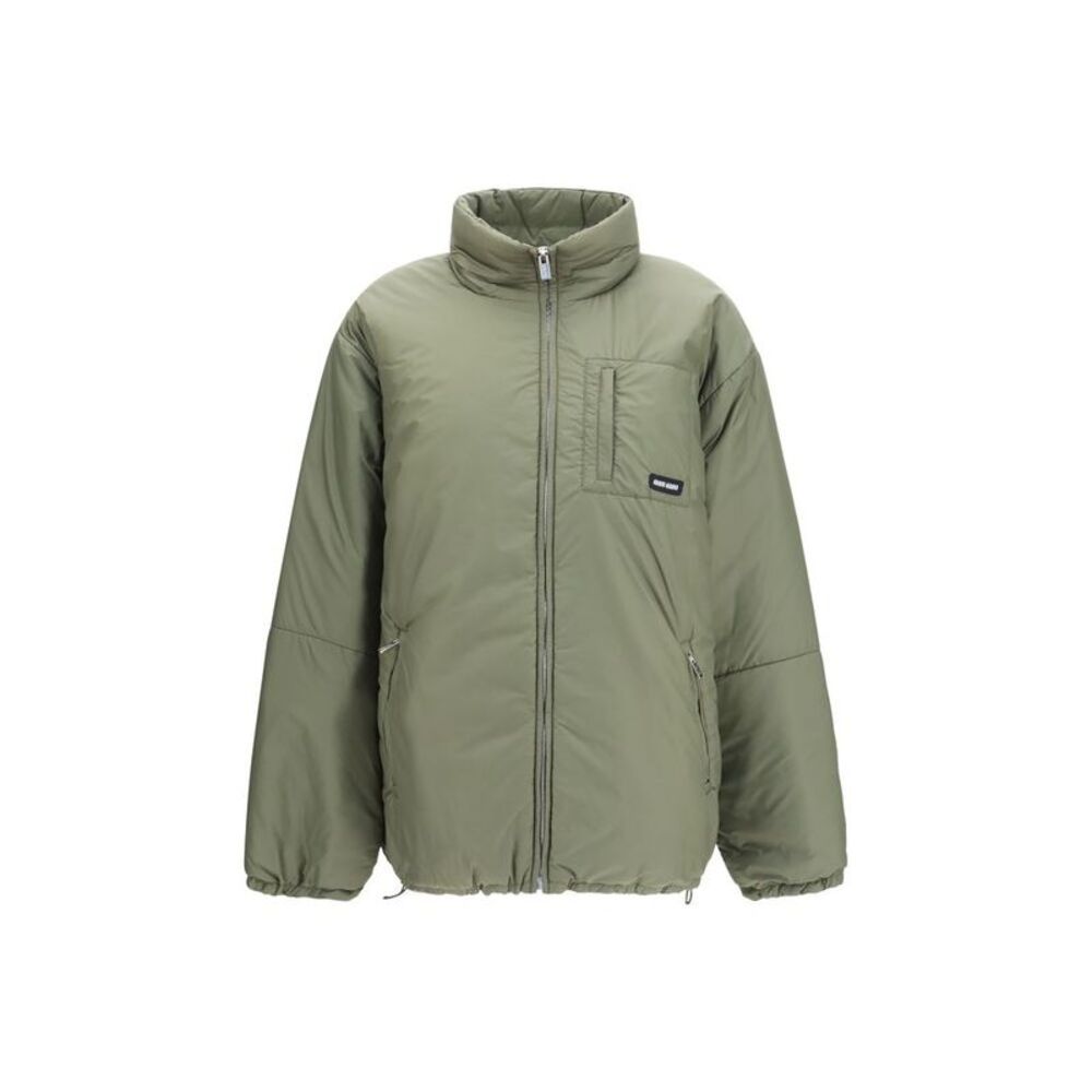Miu Miu Bicolor Goose Down Shell Women's Jacket